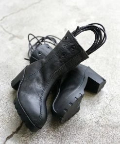 KL Tripwire Boots (Vinyl Black) Secret Stuff
