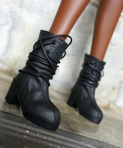 KL Tripwire Boots (Vinyl Black) Secret Stuff