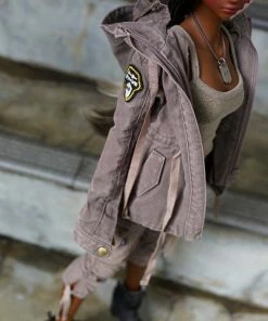 D2 Post Apocalyptic Jacket (Ash Gray)