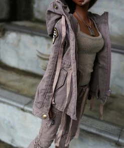 D2 Post Apocalyptic Jacket (Ash Gray)