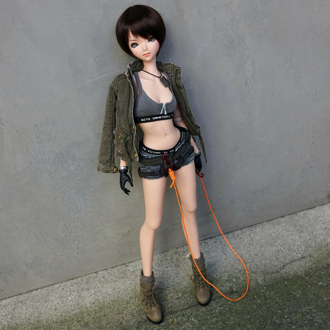 KL Secret Stuff Lace Boots (Khaki)