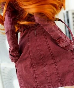 D2 Wasteland Jacket (Wine Red)