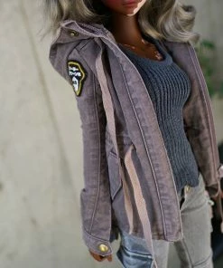 D2 Post Apocalyptic Jacket (Ash Gray)