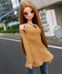 D2 Cold Shoulder Sweater (Beam Me Up Yellow) Secret Stuff