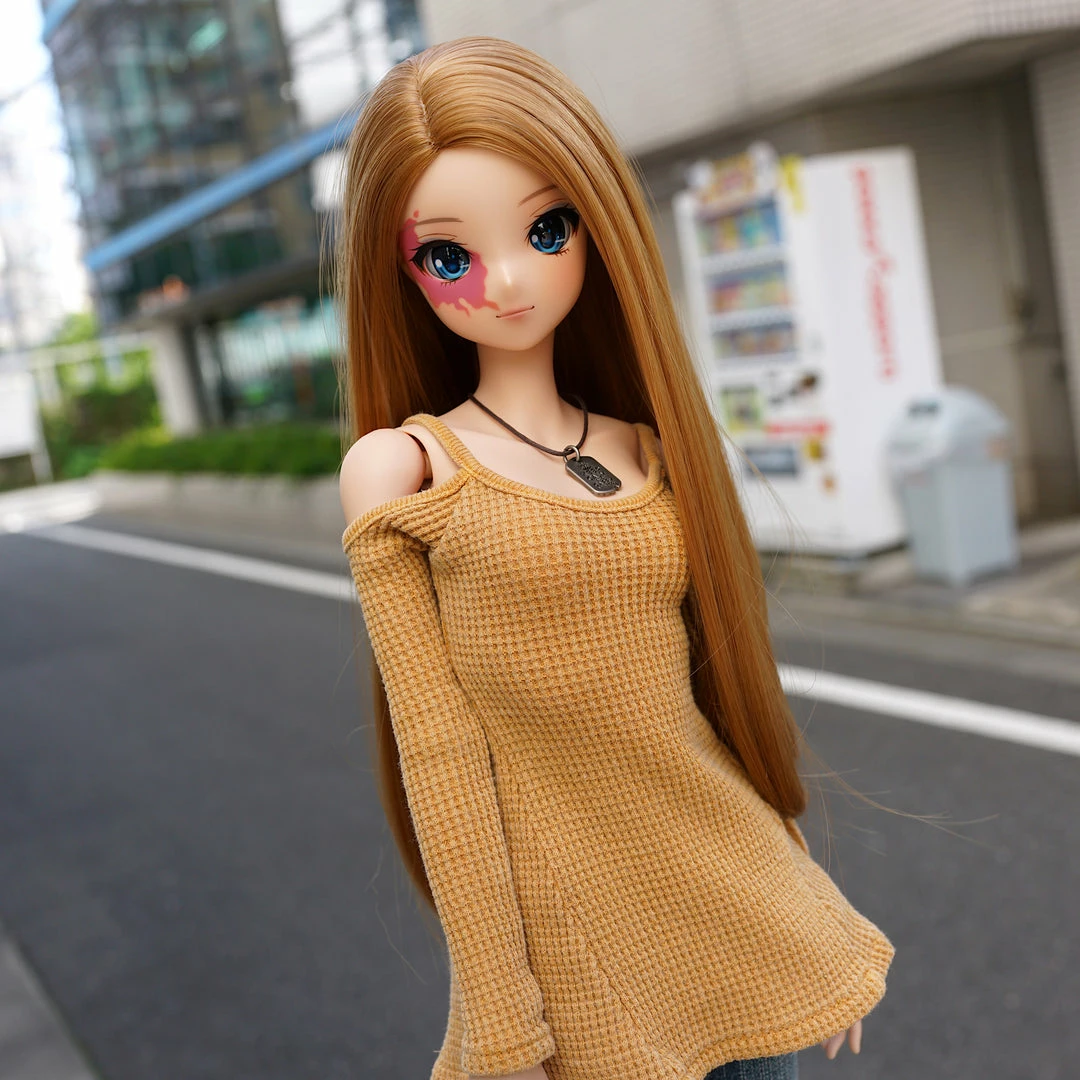 D2 Cold Shoulder Sweater (Beam Me Up Yellow) Secret Stuff