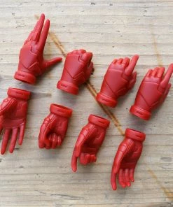 N3 Combat Gloves (Rebellion Rouge)