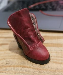KL Lace Boots (Wine Red)