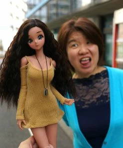 D2 Cold Shoulder Sweater (Beam Me Up Yellow) Secret Stuff