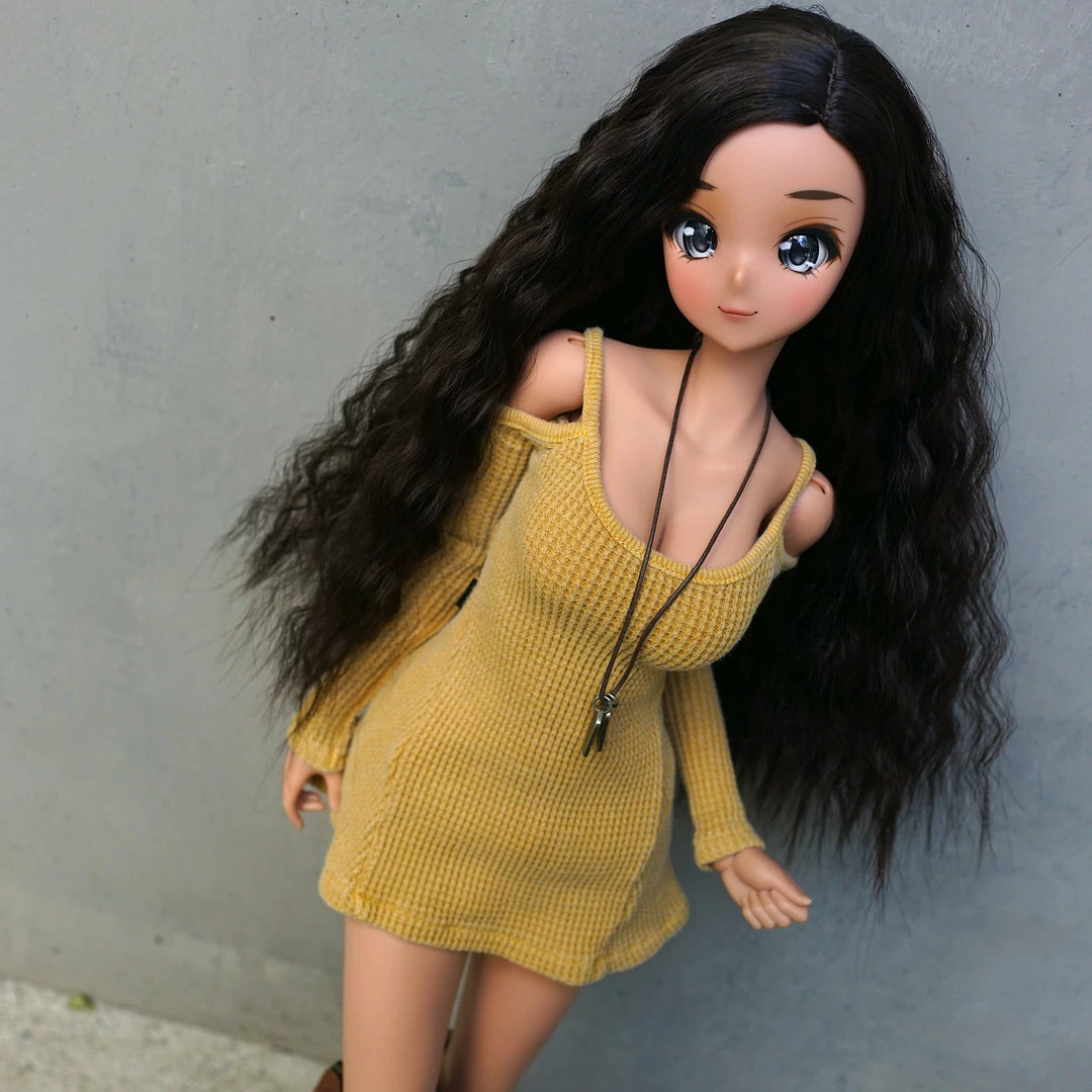 D2 Cold Shoulder Sweater (Beam Me Up Yellow) Secret Stuff