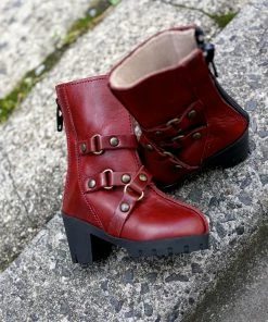 KL Secret Stuff 3 Ring Boots (Wine Red)