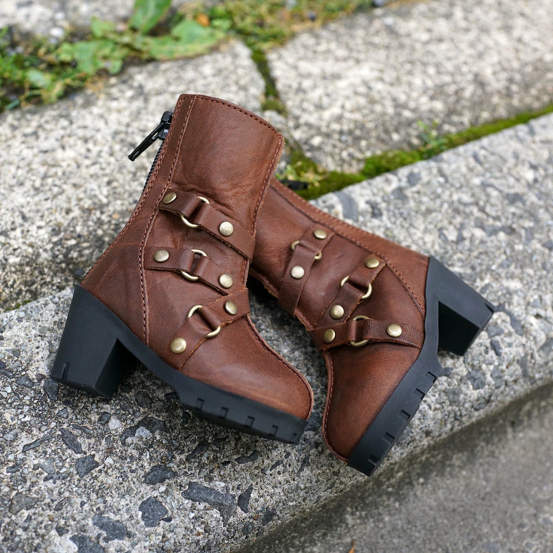 KL 3 Ring Boots (Brown)
