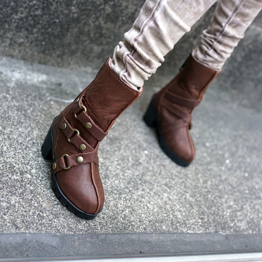 KL 3 Ring Boots (Brown)