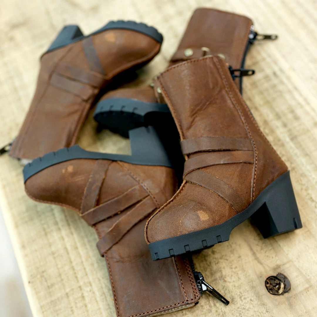 KL 3 Ring Boots (Brown)