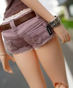 N2 Short Jeans (Pastel Purple)