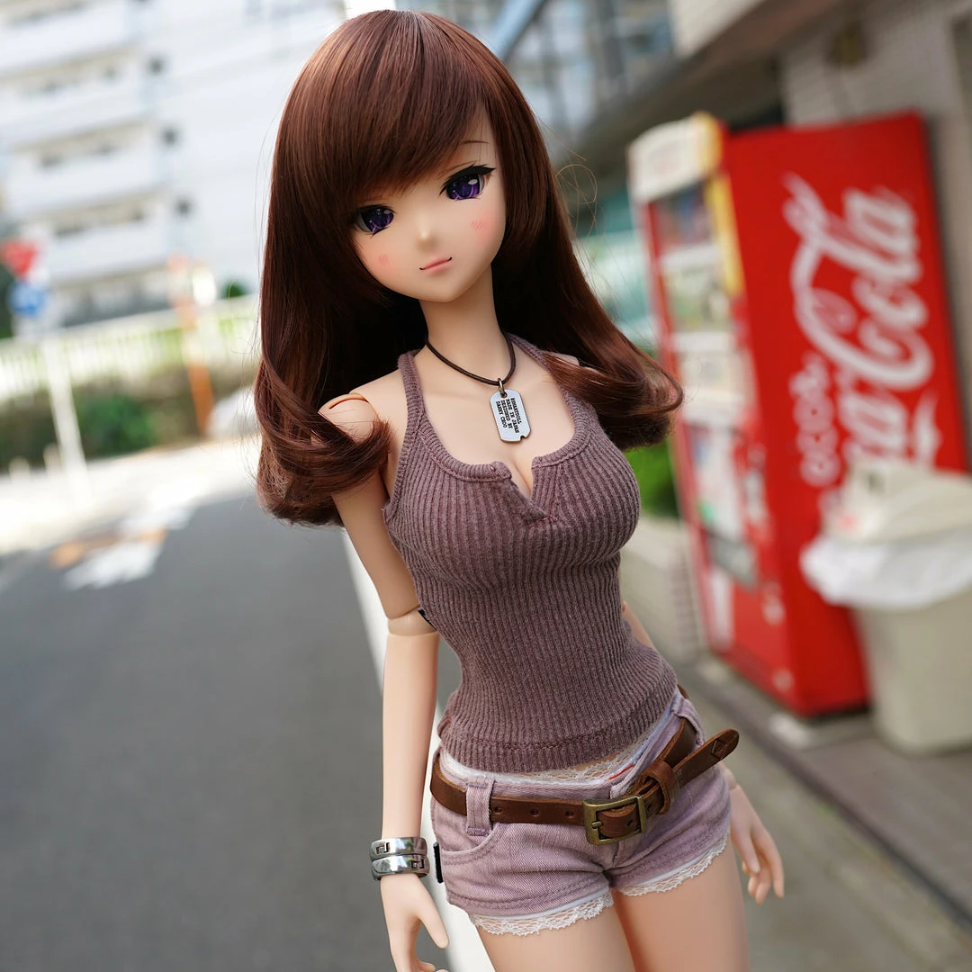 N2 Short Jeans (Pastel Purple)