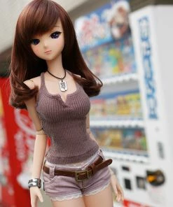 N2 Short Jeans (Pastel Purple)