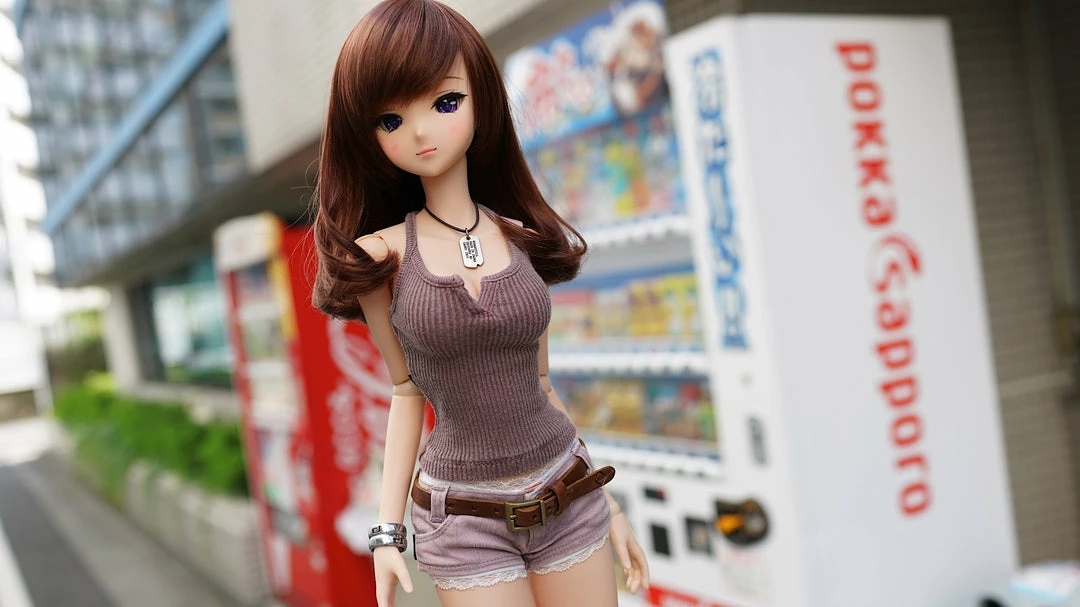 N2 Short Jeans (Pastel Purple)