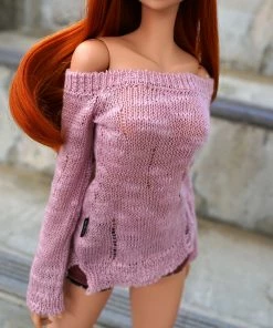 D2 Apparel Damage Knit Sweater