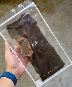 N2 Irregular Hem Sweater (Oak Brown)