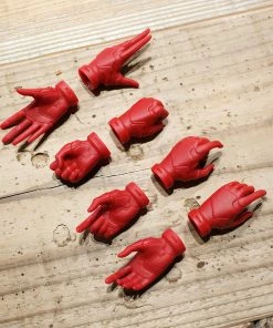 N3 Combat Gloves (Rebellion Rouge)