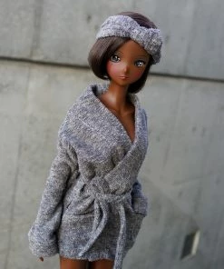 D2 Bathrobe And Head Towel Band Set Secret Stuff