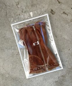 D2 Hooded Zip Cardigan (Rusty Brown)