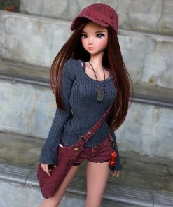 D2 Rib Knit Sweater (Ash Blue) Apparel