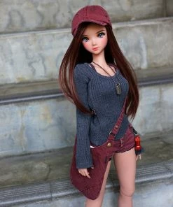 D2 Rib Knit Sweater (Ash Blue) Apparel