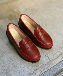 Smart Doll Store Secret Stuff Loafers (Wine Red)