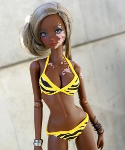 N2 Tiger Battle Bikini & Socks Set Secret Stuff