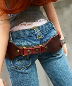 KL Double Belt (Wine Red)