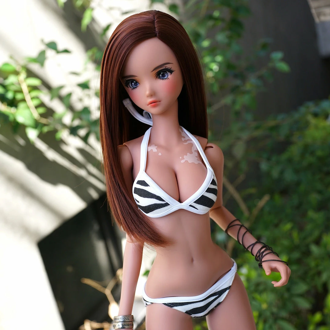 N2 Secret Stuff Zebra Battle Bikini & Socks Set