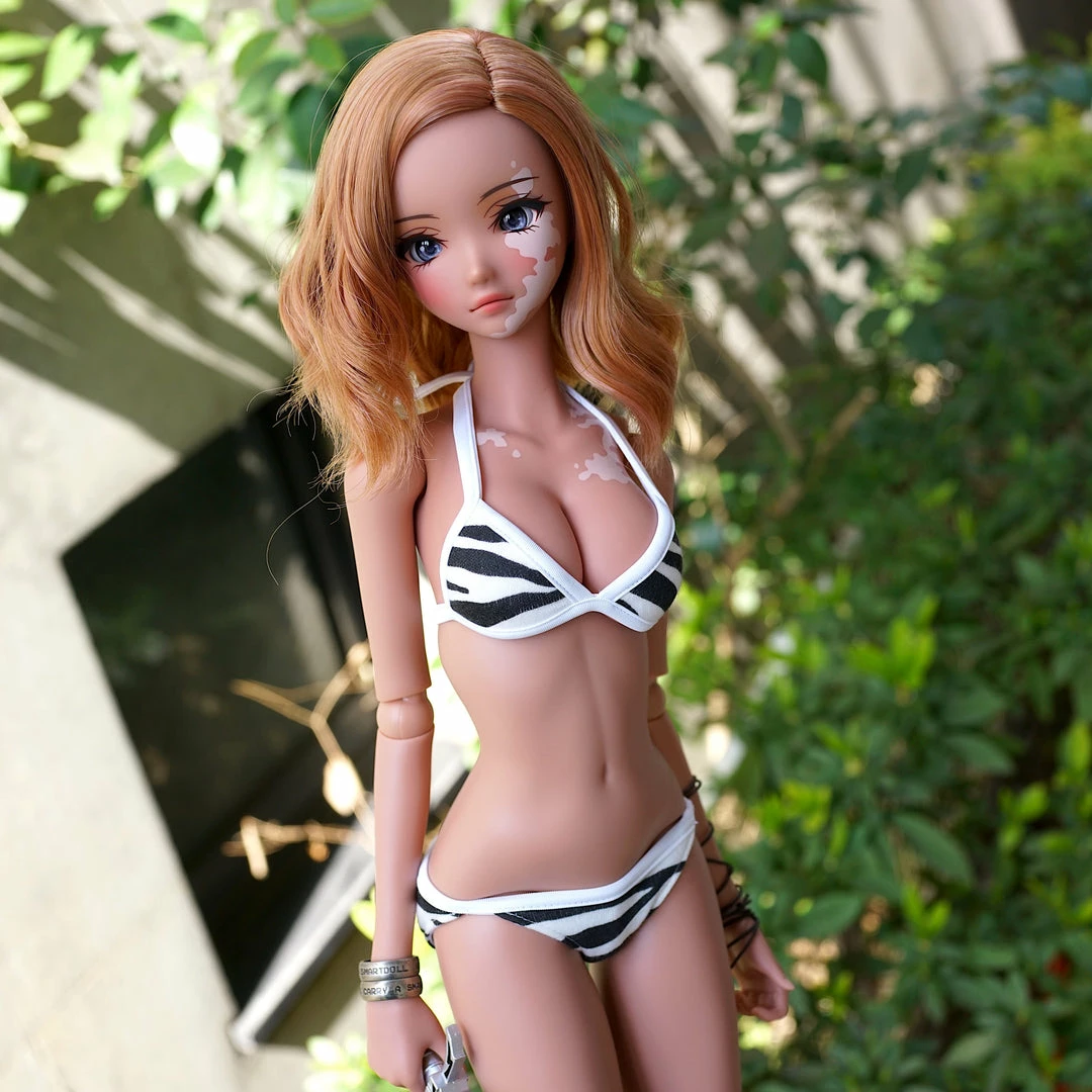 N2 Secret Stuff Zebra Battle Bikini & Socks Set