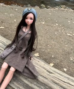 N2 Irregular Hem Sweater (Oak Brown)